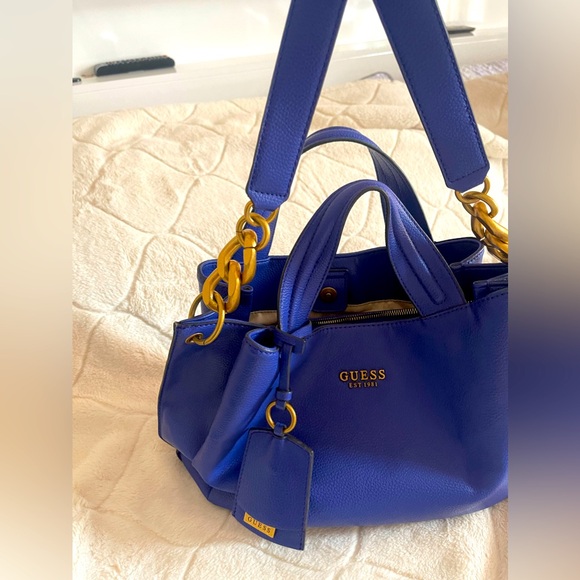 Blue Guess Handbag - Picture 5 of 7